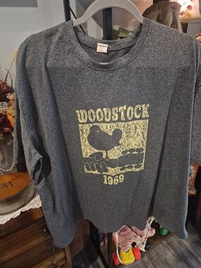 Woodstock 1969 Kids Gray Graphic Tee